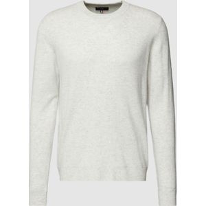 Gebreide pullover met labeldetail, model 'Round'