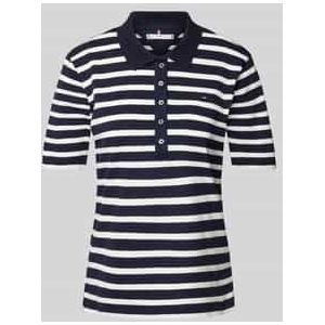 Tommy Hilfiger - Poloshirt - Streepmotief - Lyocellmix met Katoen