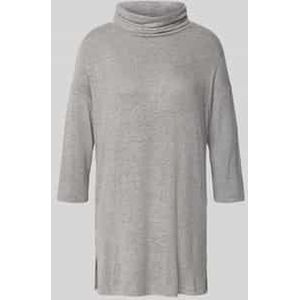 Shirt met lange mouwen en col, model 'Biara'