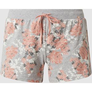 Pyjamashorts met bloemmotief