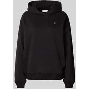 Hoodie met labelpatch