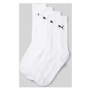 Sokken met labeldetail in een set van 4 paar