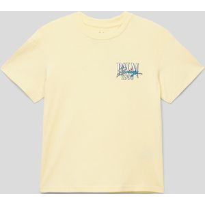 T-shirt met statementprint, model 'PALMA'