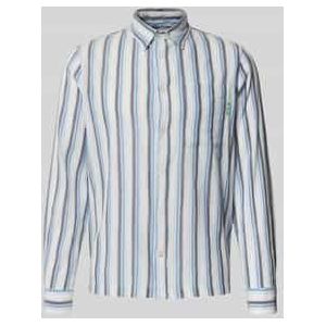 Scotch & Soda - Textured Stripe - Overhemd - Lange Mouwen