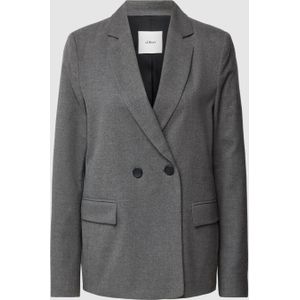 Blazer in gemêleerde look