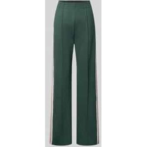 Sweatpants met lengtenaden en elastische band