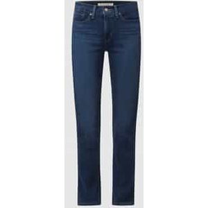 Shaping straight fit jeans met stretch, model '314' - 'Water