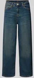 Tapered fit jeans in used-look, model 'GROVER'