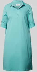 Vera Mont - Jurk - Blauw - Blousejurken