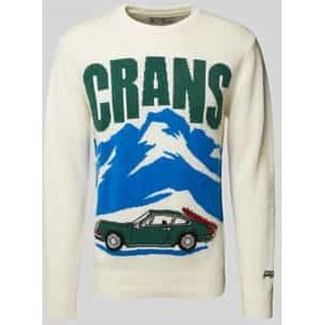 Gebreide pullover van wolmix, model 'CRANS MONT'