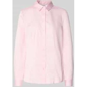 Overhemdblouse met knoopsluiting