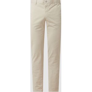 Slim fit chino met stretch, model 'Kalvin'