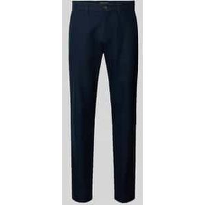 Marc O'Polo - OSBY JOGGER - Tapered Chino - Effen - Mix van Katoen en Linnen