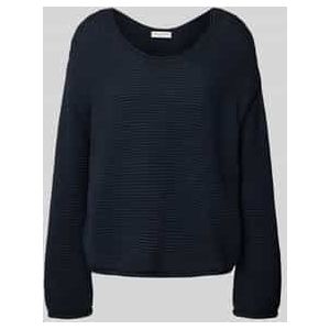 Comfort fit gebreide pullover van puur katoen