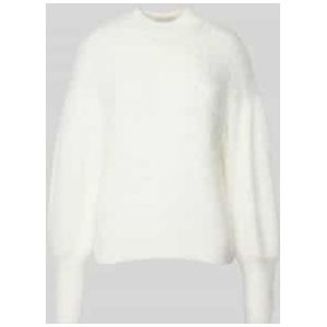 Gebreide pullover met extra brede schouders, model 'KEYLA'