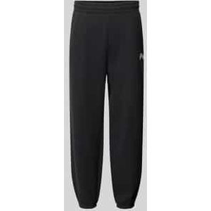 Sweatpants met labelprint