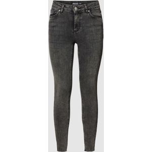 Skinny fit jeans in used-look