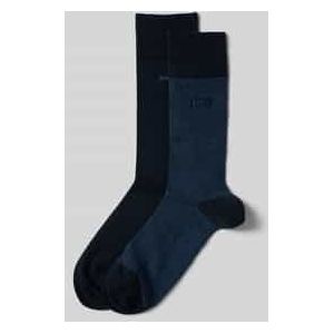 Kousen van katoenmix, per 2 paar