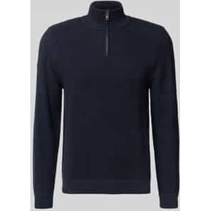 Schipperstrui met opstaande kraag