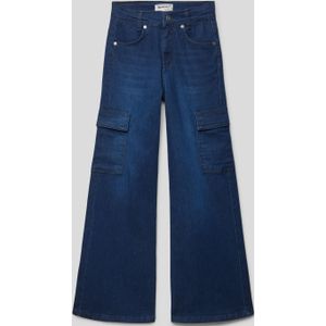 Flared cut jeans met cargozakken, model 'NORMAL'