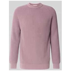 Gebreide pullover met ronde hals