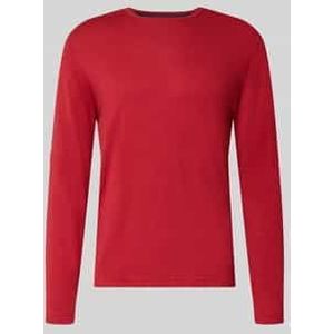 Gebreide pullover met ronde hals