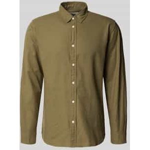 Selected - Slim Fit Overhemd - Houthakkershemd - Lange Mouwen