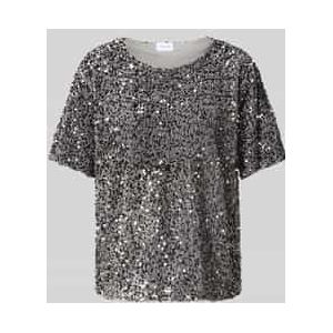 Blouseshirt met pailletten, model 'FAITH'