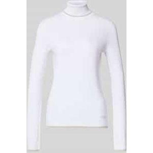 Gebreide pullover met opstaande kraag