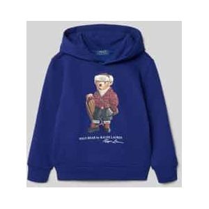 Regular fit hoodie met logoprint