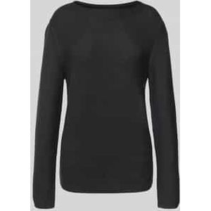 Regular fit gebreide pullover van zuiver katoen