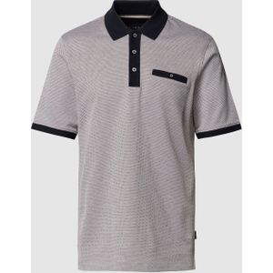 Poloshirt met contrastgarnering