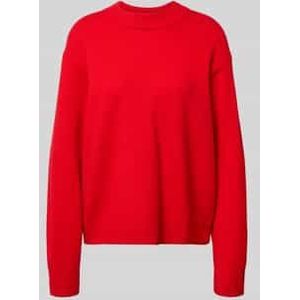 Loose fit gebreide pullover van wol