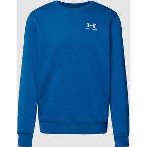 Sweatshirt met labelprint, model 'Essential'