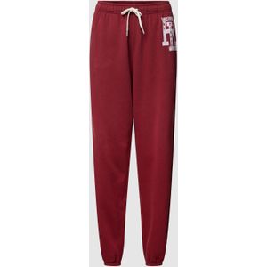 Sweatpants met labelprint