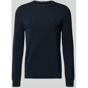 Marc O'Polo - Gebreide Pullover - Effen - Regular Fit - Zuiver Katoen