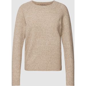 Gebreide pullover met ronde hals, model 'DOFFY'