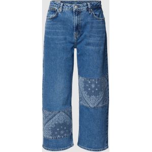 Jeans met labeldetails, model 'ANI'