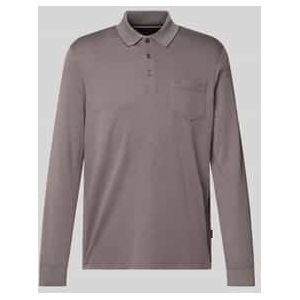 Regular fit poloshirt met katoen