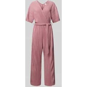 Jumpsuit in wikkellook, model 'OLINDA'