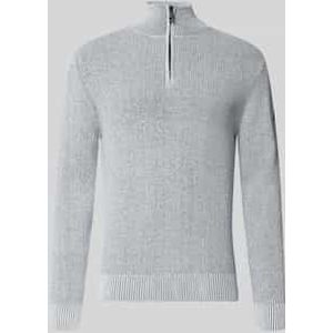 Regular fit schipperstrui van katoenmix