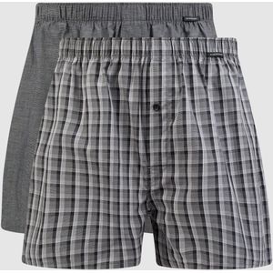 Boxershorts van katoen, per 2 verpakt