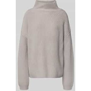 Loose fit gebreide pullover van een mix van kasjmier en wol, model 'LONA'