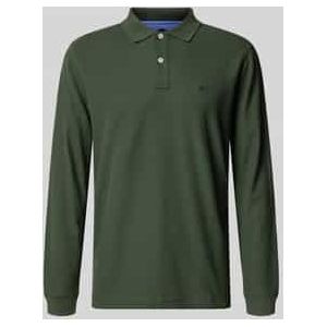 Regular fit poloshirt met logostitching