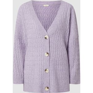 Cardigan van wolmix, model 'Ray'