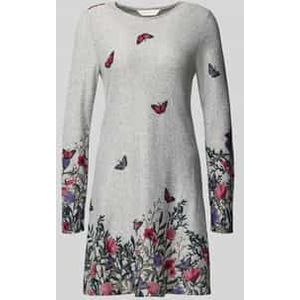 Regular fit jurk in gebreide look