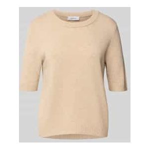 comma - Strickpullover - Korte Mouwen - Wolmix