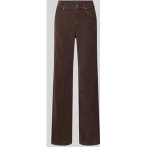 Corduroy broek met 5-pocketmodel, model 'Lara'