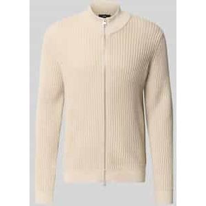 Gebreid jack met ritssluiting, model 'FABIAN'