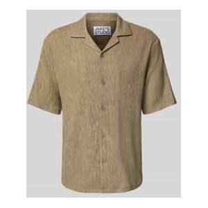 Regular fit vrijetijdsoverhemd met reverskraag